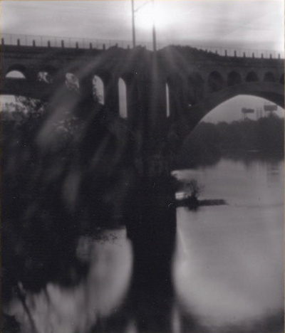 Manayunk Bridge, reflection, Philadelphia, Pennsylvania, 1994